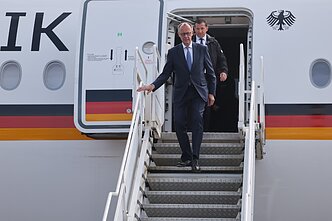 В Вильнюс прибыл канцлер Германии Фридрих Мерц