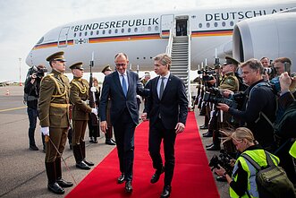 Į Vilnių atvyko Vokietijos kancleris Friedrichas Merzas Į Vilnių atvyko Vokietijos kancleris Friedrichas Merzas