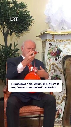 Lukašenka apie ieškinį iš Lietuvos: ne pirmas ir ne paskutinis kartas