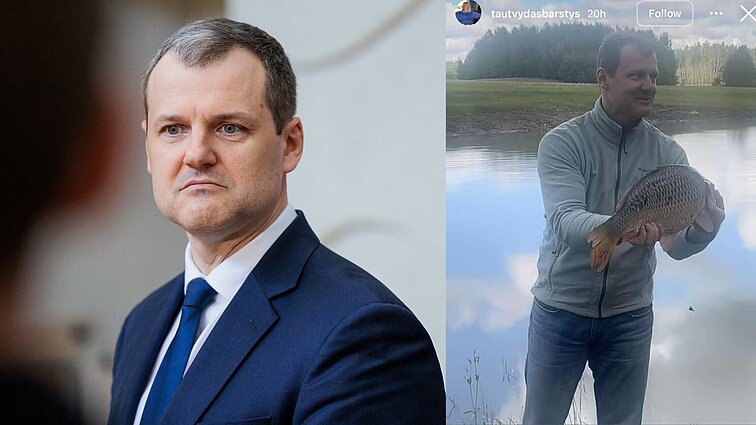 Paluckas apie žvejybą: nenoriu slapstytis nuo to, kur nepadariau nieko blogo
