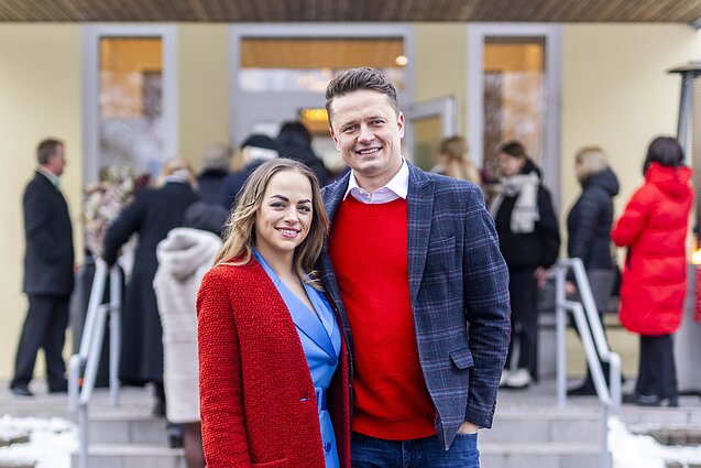 Ineta ir Ąžuolas Žvaguliai Ineta ir Ąžuolas Žvaguliai