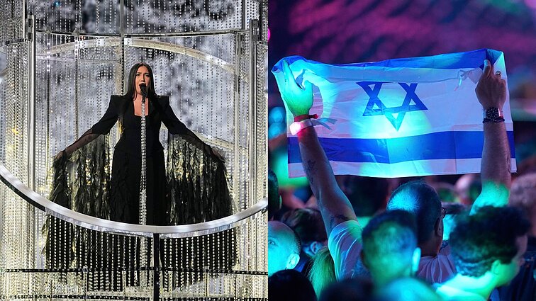 „Siekta pritraukti ne dainos, o Izraelio gerbėjus“: diskusijos dėl „Eurovizijos“ nerimsta