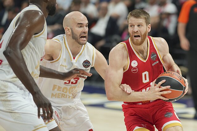 Eurolygos pusfinalis: Pirėjo „Olympiakos“ – „Monaco“