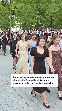 Šią ir kitą savaitę Lietuvos mokyklose rengiamos paskutinio skambučio šventės