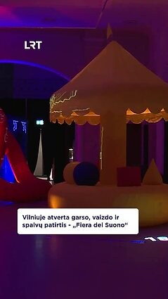 Vilniuje atverta garso, vaizdo ir spalvų patirtis