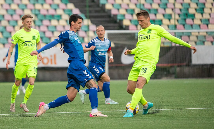 Lietuvos futbolo „TOPsport A lyga“. Vilniaus „Riteriai“ – Kauno rajono „Hegelmann“