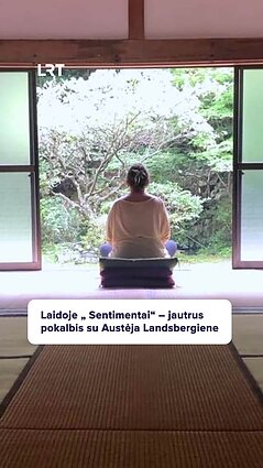 Landsbergienė apie gyvenimo bangas: aš turiu būti kaip plūduras.