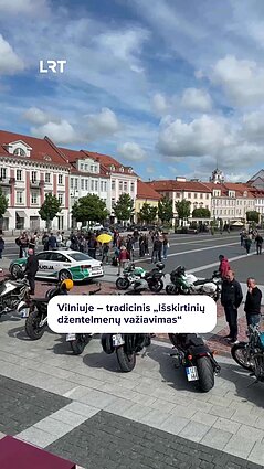 Vilniuje – labdaros renginys: motociklų entuziastai siekia atkreipti dėmesį į vyrų sveikatos problemas