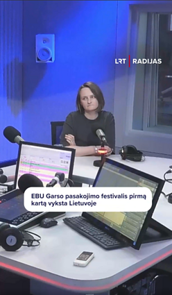 EBU Garso pasakojimo festivalio Vilniuje organizatorė: kas mūsų laukia?