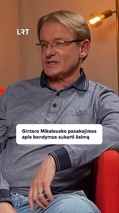 Mikalauskas apie šeimos sunkumus: ne aplinka kalta, o aš
