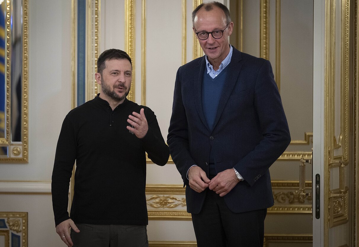 Володимир Зеленський і Фрідріх Мерц