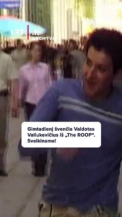 Gimtadienį švenčia Vaidotas Valiukevičius iš „The ROOP“. Sveikiname!