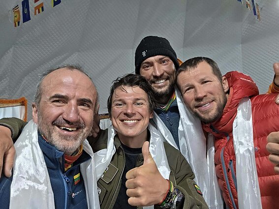 Tadas Jeršovas, Aurimas Valujavičius, Nerijus Pranckevičius ir Justas Narkevičius