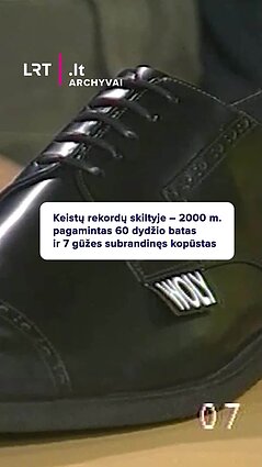 Keistų rekordų skiltyje – 2000 metais pagamintas 60 dydžio batas ir 7 gūžių kopūstas