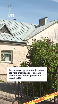 Pasvalyje po gyvenamuoju namu ėmė vertis smegduobė