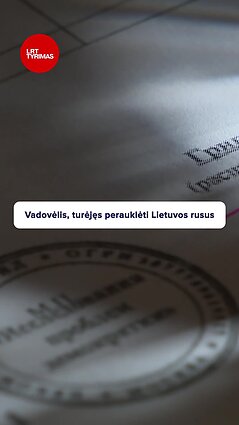 Tarptautinis tyrimas: knyga, kurioje pateikiama iškraipyta Lietuvos istorija