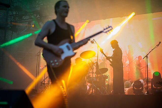 „King Gizzard & The Lizard Wizard” koncerto akimirka