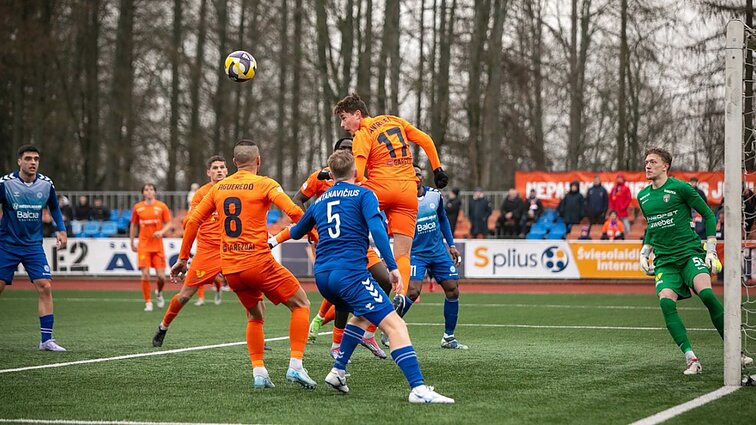 Lietuvos futbolo „TOPsport A lyga“. Kauno rajono „Hegelmann“ – Gargždų „Banga“