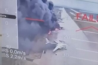 Degantys bombonešiai Rusijoje