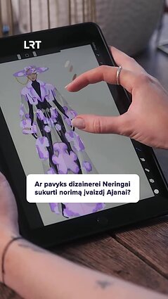 Kokį įvaizdį Ajanai sukurs dizainerė?