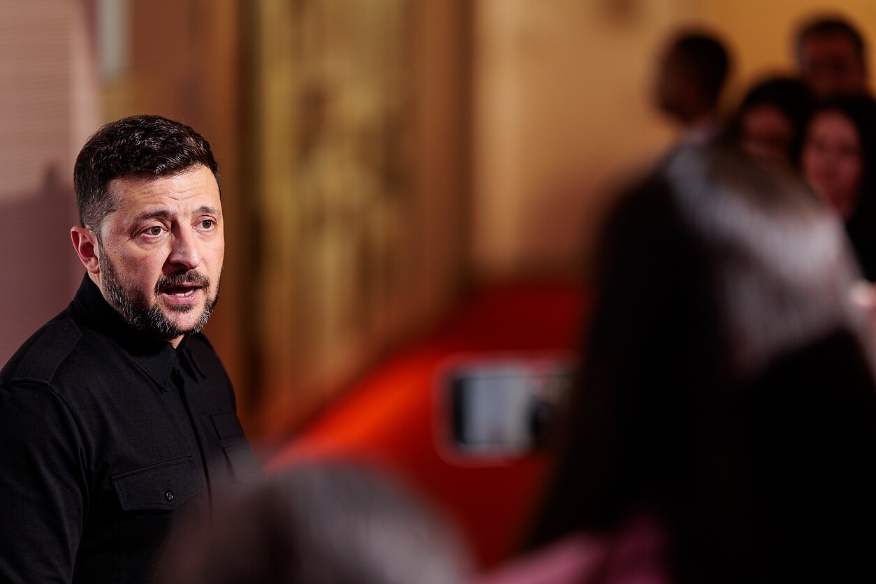 Ukrainos prezidentas Volodymyras Zelenskis