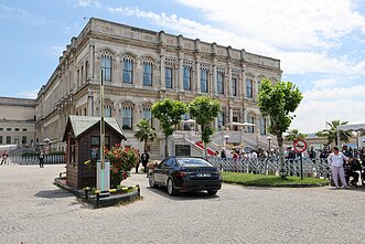 Rūmai Stambule, kur vyksta Ukrainos ir Rusijos delegacijų derybos