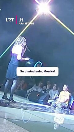 Su gimtadieniu, Monika! 1992 m. birželio 3 dieną gimė Monika Linkytė