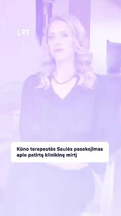 Klinikinę mirtį paauglystėje patyrusi kūno terapeutė Saulė: viską jaučiau