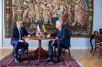 Andrzej Duda i Gitanas Nausėda