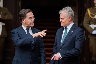 Markas Rutte ir Gitanas Nausėda
