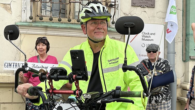 Pusės kūno nevaldantis Gintautas ruošiasi neeilinei kelionei: smagiau nei augint pomidorus