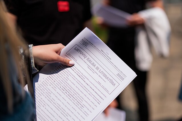 Lietuvių kalbos ir literatūros egzaminas 2025 m.