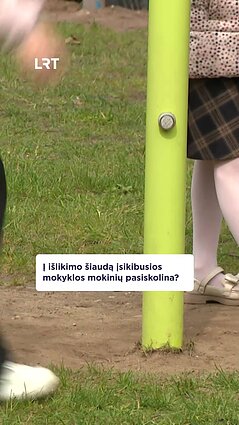 Klausimų kelianti mokinių kaita