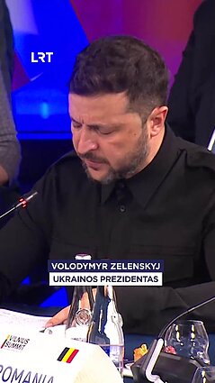 Lietuva rami dėl V. Zelenskio perspėjimų