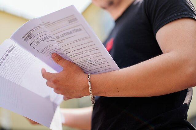 Lietuvių kalbos ir literatūros egzaminas 2025 m.