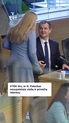 VTEK spręs, ar pradėti tyrimą dėl Gintauto Palucko galimo interesų konflikto