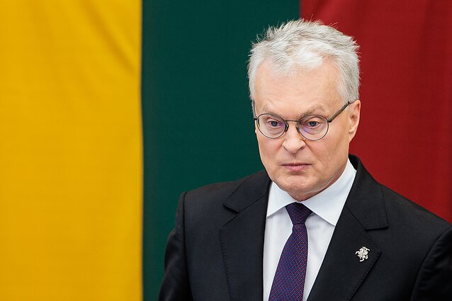 President Gitanas Nausėda delivers his State of the Nation Address