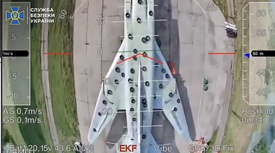 Ukrainos operacija „Voratinklis“ prieš Rusijos strateginę aviaciją.