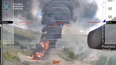 Ukrainos operacija „Voratinklis“ prieš Rusijos strateginę aviaciją.