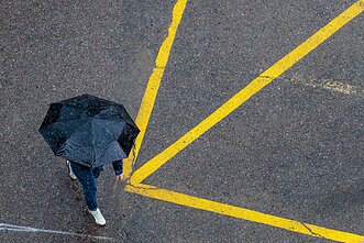 Rain in Vilnius