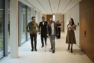 Aalanas Chošnau lankosi VU Medicinos centre