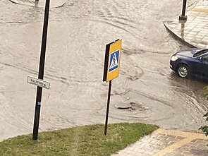 Storm in Alytus