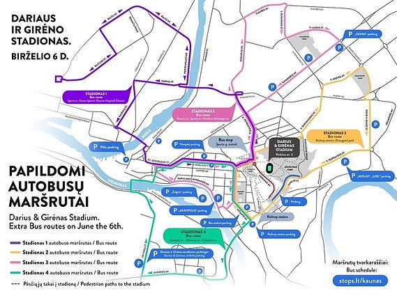 Viešasis transportas J. Timberlake`o koncerto dieną