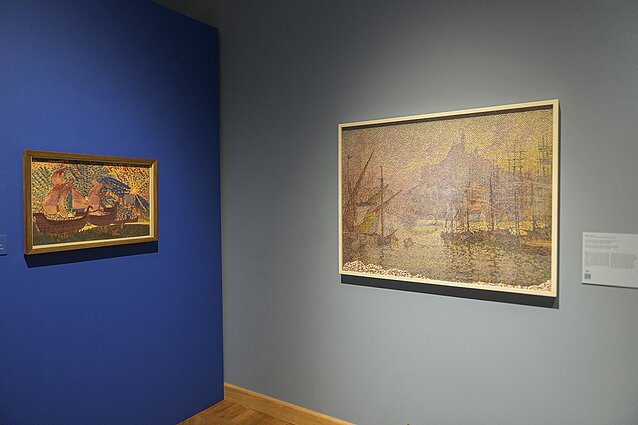 M. K. Čiurlionis's last painting pointed towards pointillism M. K. Čiurlionis's last painting pointed towards pointillism
