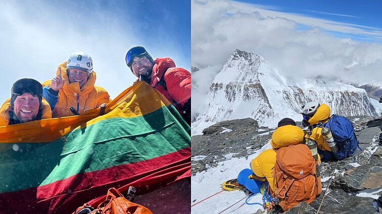 Su papildomo deguonies trūkumu Everestą pažabojęs Nerijus: lenktyniavau su laiku