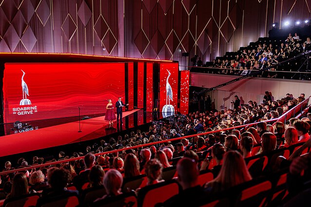 „Sidabrinės gervės 2025“ apdovanojimų ceremonija