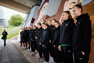 Lietuvos moterų krepšinio rinktinės išlydėtuvės į Europos čempionatą