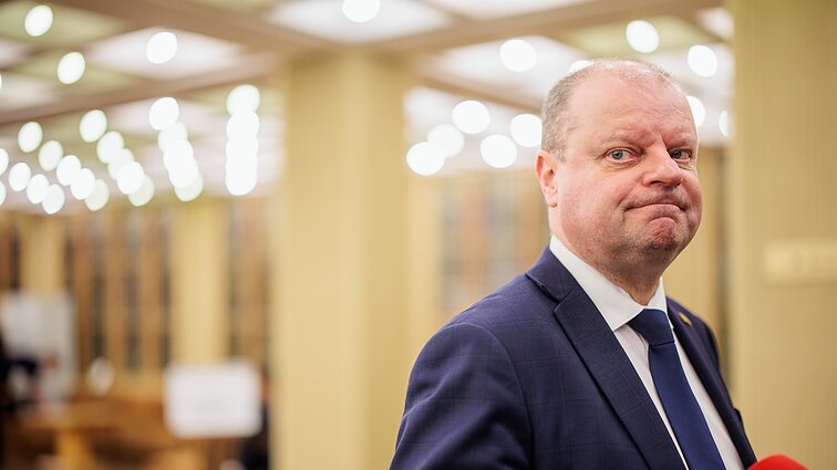 Skvernelis apie pirmo būsto neapmokestinimą: Seimas nusprendžia įvairiai (su vert. į gestų k.)