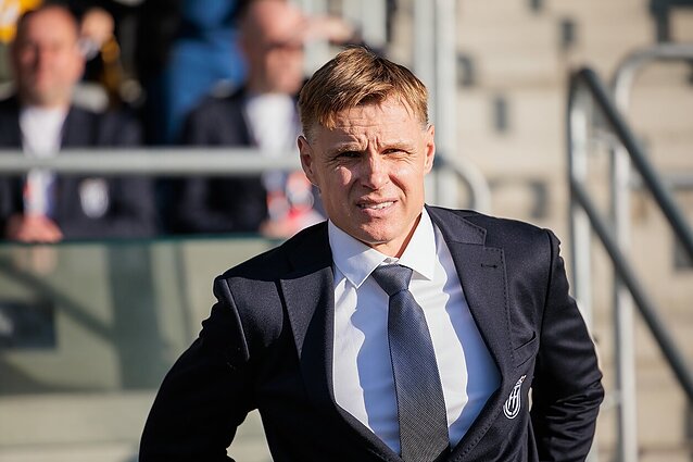 Skaudi danų pamoka Lietuvos futbolininkams: Slivkai pirmąkart patikėtas kapitono raištis