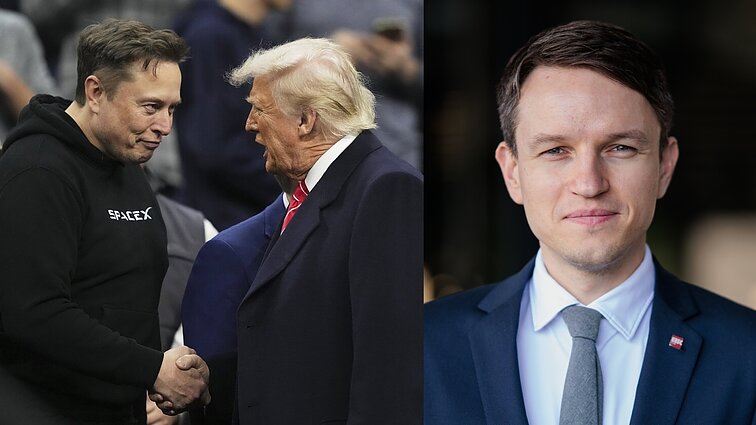 Kojala apie Musko ir Trumpo konfliktą: pragmatiniams interesams meilės nereikia